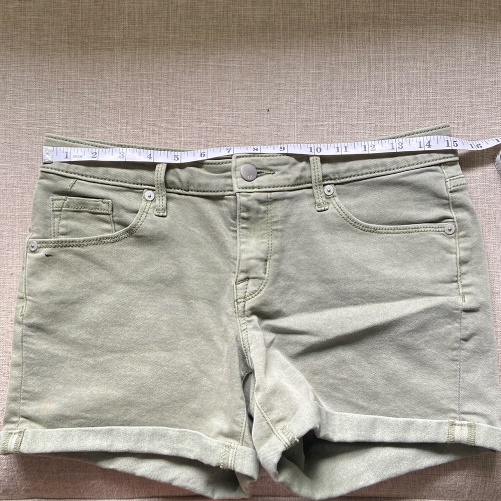 Women’s Mossimo Soft-Stretch Mid Rise Denim Shorts S 6